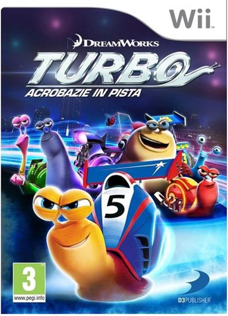 BANDAI NAMCO Entertainment Turbo: Acrobazie in Pista, WII Standard ITA