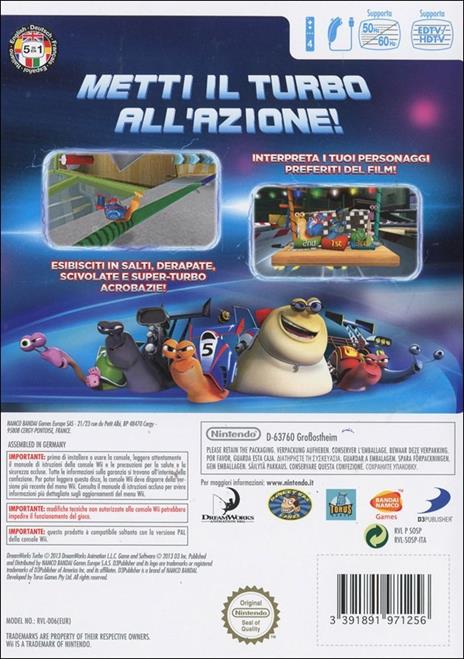 BANDAI NAMCO Entertainment Turbo: Acrobazie in Pista, WII Standard ITA - 9