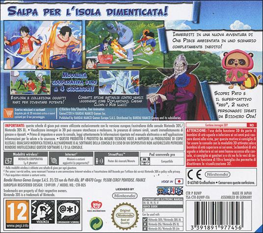 One Piece Unlimited World Red Day One Ed - 3DS - 2