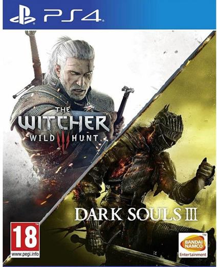 BANDAI NAMCO Entertainment The Witcher III: Wild Hunt + Dark Souls III Compilation Inglese PlayStation 4