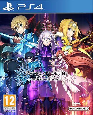 SWORD ART ONLINE LAST RECOLLECTION PS4 UPGRADE PS5 JRPG UK CON ITALIANO