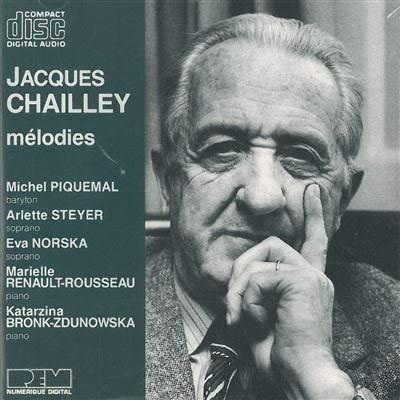 CHAILLEY Jacques - Melodies - CD Audio