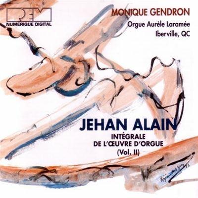 Musica per organo completa vol.2 - CD Audio di Jehan-Ariste Alain,Monique Gendron