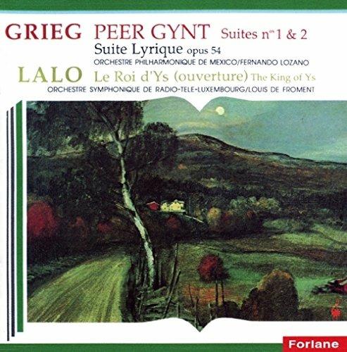 Peer Gynt Suites n.1, n.2 - Le Roi D'ys - CD Audio di Edvard Grieg,Edouard Lalo