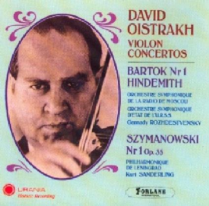 Concertos Pour Violon - CD Audio di David Oistrakh