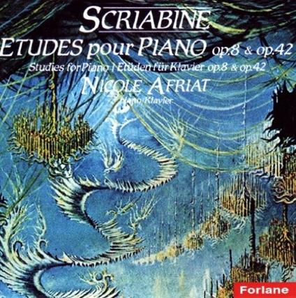 20 Etudes Pour Piano Op.8 & Op.42 - CD Audio di Alexander Scriabin