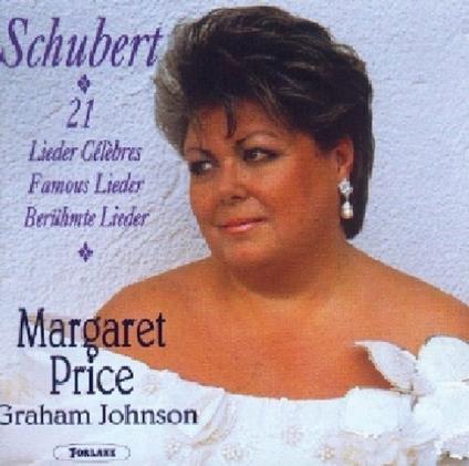 Schubert 21 Lieder Celebres - CD Audio di Franz Schubert,Margaret Price