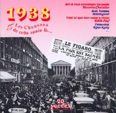 1938 Les Chansons De Cette Année là - CD Audio