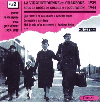 Chansons Sous L'occupation vol.2 - CD Audio