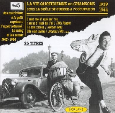 Chansons Sous L'occupation vol.5 - CD Audio