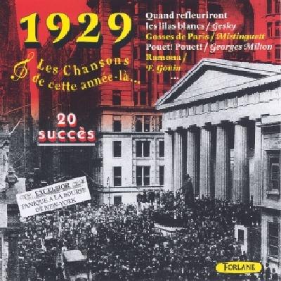 1929 Les Chansons De Cette Année là - CD Audio