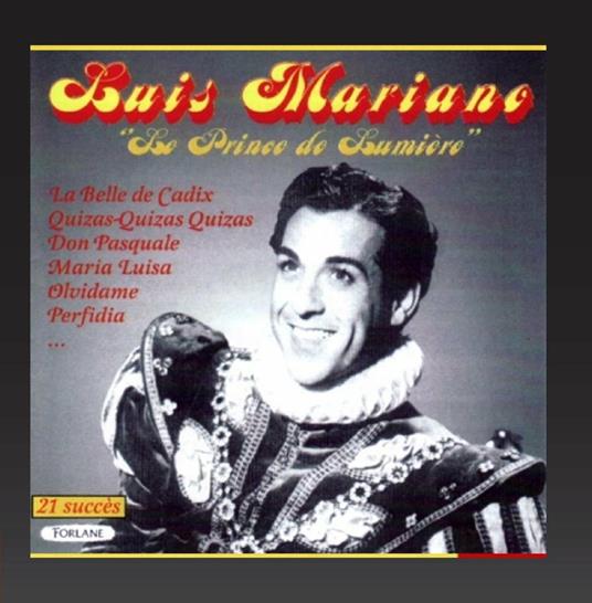 Le Prince De Lumiere - CD Audio di Luis Mariano
