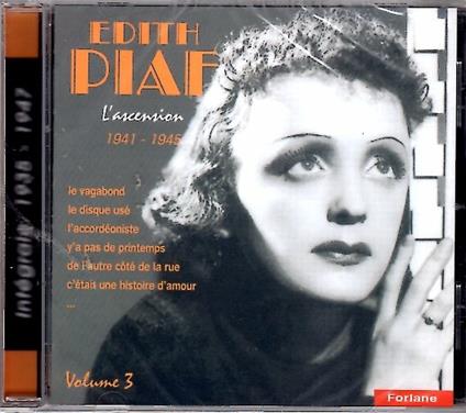 Edith Piaf vol.3 - CD Audio di Edith Piaf