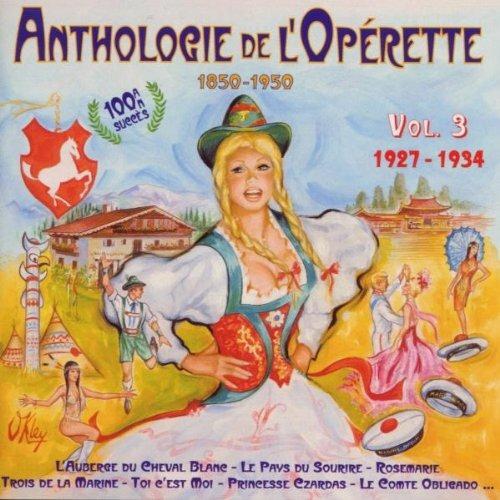 Anthologie De L'operette vol.3 - CD Audio