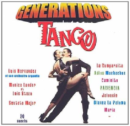 Generations Tango - CD Audio