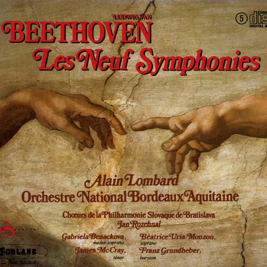 Beethoven Les Neuf Symphonies (5 Cd) - CD Audio di Alain Lombard
