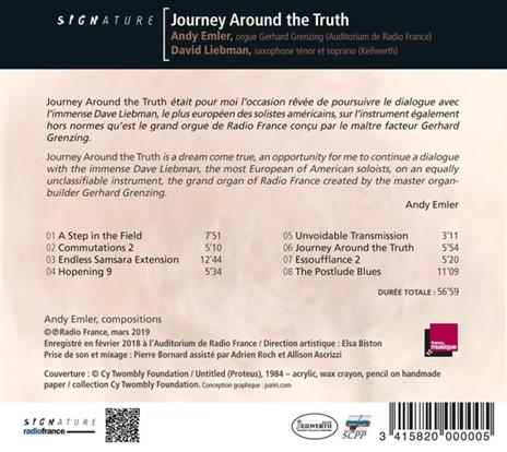 Journey Around the Truth - CD Audio di Andy Emler - 2