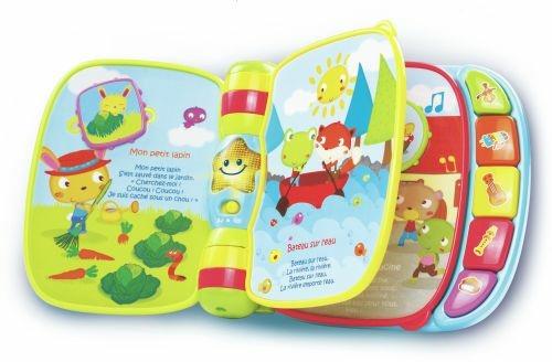 VTech Do Ré Mi super livre enchantà© bleu giocattolo interattivo - 3
