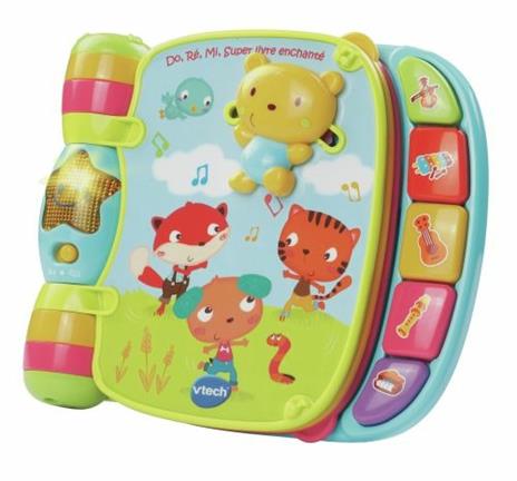 VTech Do Ré Mi super livre enchantà© bleu giocattolo interattivo - 5