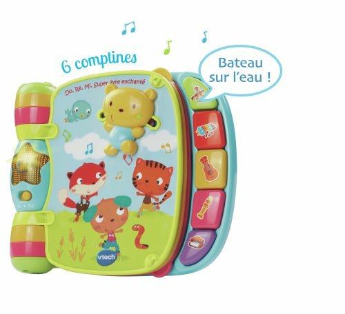 VTech Do Ré Mi super livre enchantà© bleu giocattolo interattivo - 6