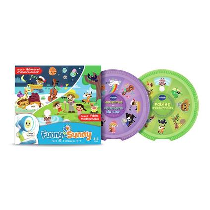 VTech FUNNY SUNNY PACK 2 DISQUES N°1