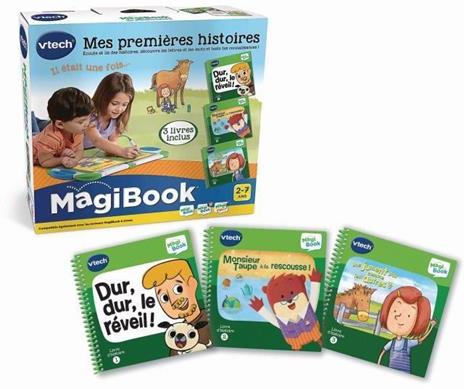 VTECH - 488805 - Magibook - Confezione da 3 libri di storia