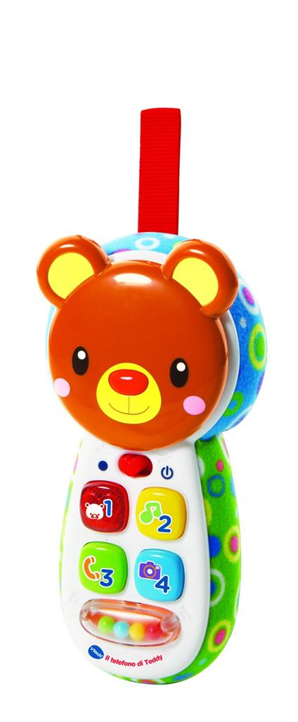 Il telefono di teddy, baby telefono interattivo per i più piccoli