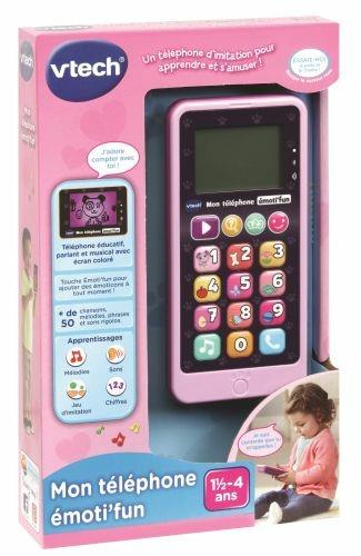 VTech Mon tà©léphone émotìfun rose - 4
