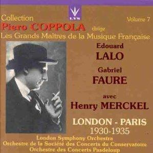 Coppola dirige Lalo e Fauré - CD Audio di Gabriel Fauré,Edouard Lalo,Piero Coppola
