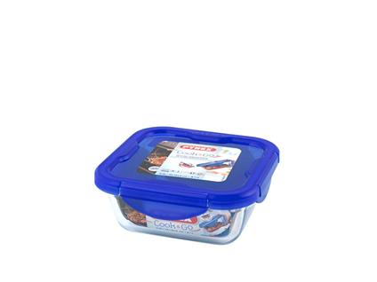 PIREX Teglia quadrata cook&go con coperchio cm16,6 Utensili da cucina