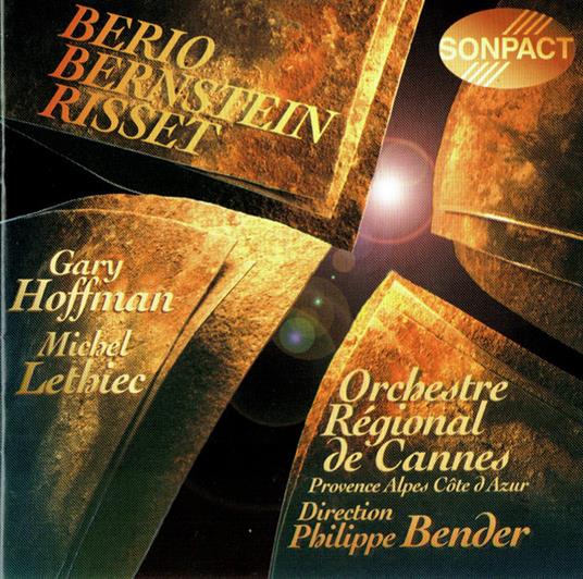 Berio-Bernstein-Risset - CD Audio di Luciano Berio