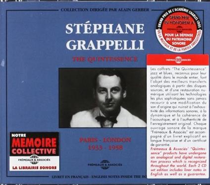 Paris London 1933-1958 - CD Audio di Stephane Grappelli