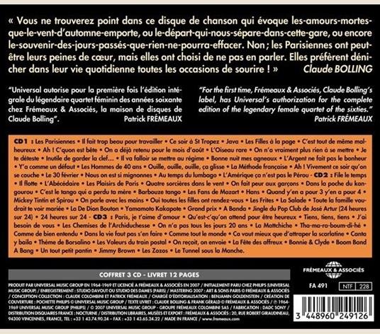 Les Parisiennes - CD Audio di Claude Bolling - 2
