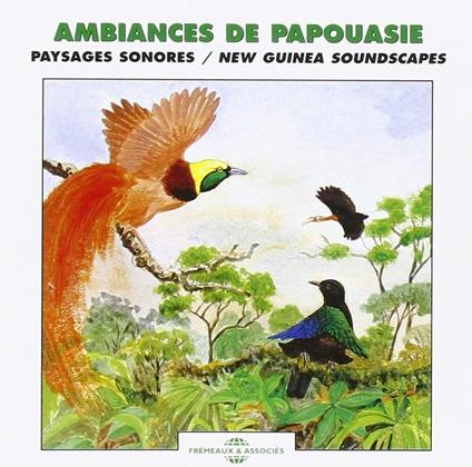 Ambiances Sonores de Papouasie - CD Audio