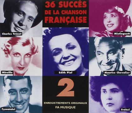 Chanson Francaise 36 Succes - CD Audio