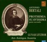 Prothimia Suavissima - CD Audio di Antonio Bertali