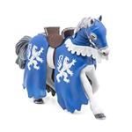 Cavaliere del cavallo del leone con la lancia