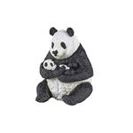 Panda seduto e cucciolo