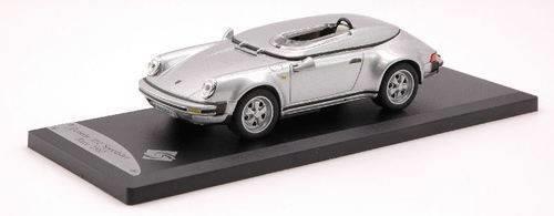 Modellino Porsche 911 Speedster Race 1957 Argento Scala 1:43 Model 143225