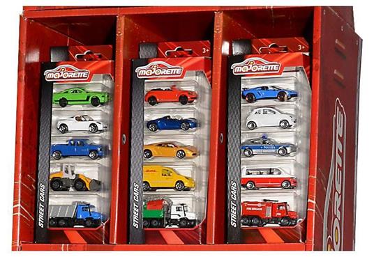 Espositore Majorette 5 Pcs Set Street & Utility