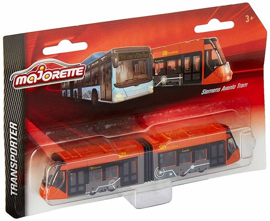 Majorette - Man City Bus+Siemens Avenio Tram 6-Sort.