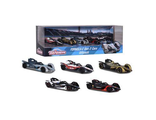 Majorette Formula E Gift Pack 5 Pezzi