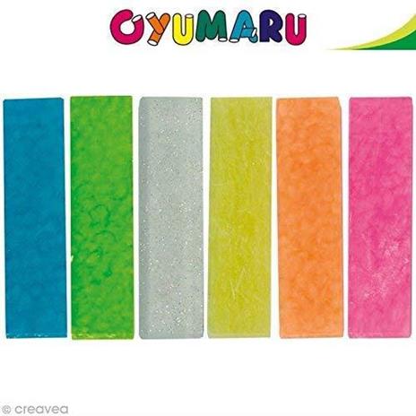 Oyumaru - Block of moulding - set 12 breads colors assorted - 2