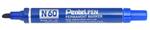 Marcatore permanente Pentel N60 blu punta a scalpello 3,9-5,5 mm