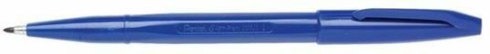 Penna punta in fibra Pentel Sign Pen blu punta 2 mm