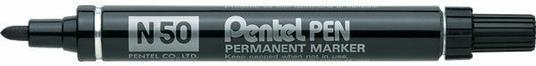 Marcatore permanente Pentel N50 blu punta tonda 4,3 mm
