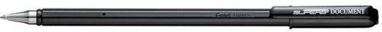 Penna a sfera Pentel Superb Document nero punta 1 mm