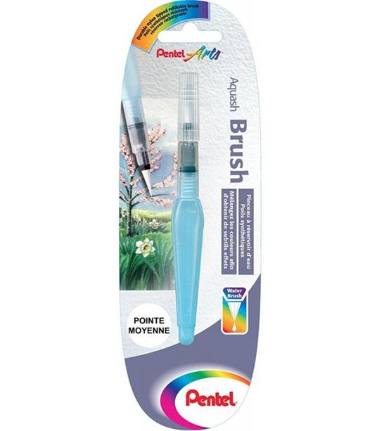 Penna con punta pennello Pentel Aquash Water brush punta media