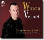 Sinfonie n.4, n.6 - CD Audio di Charles-Marie Widor,Olivier Vernet