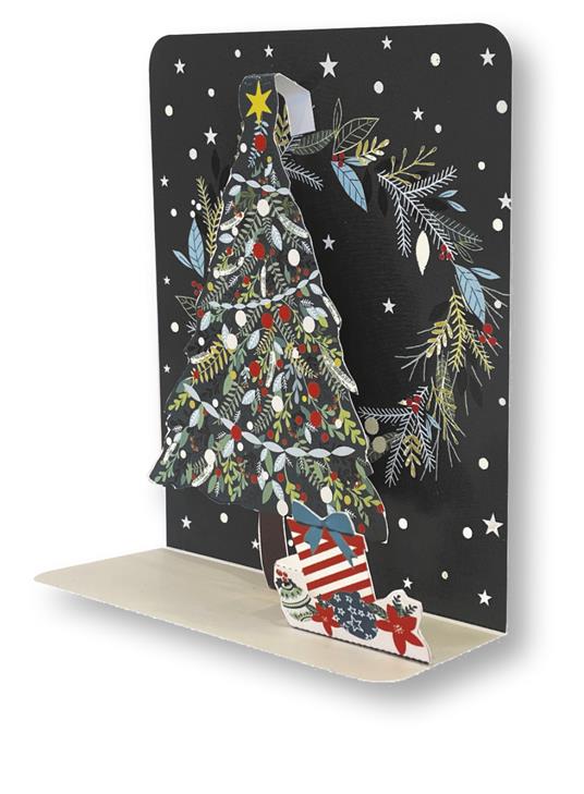Biglietto Natale 3D Xmas Pop Up Christmas Tree